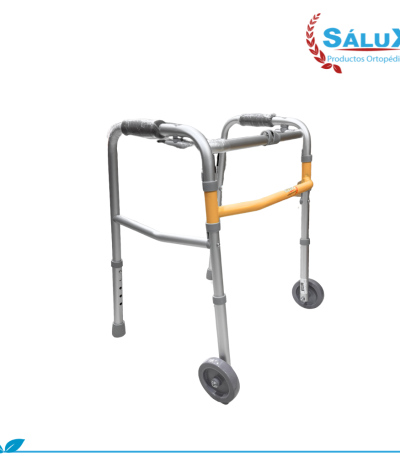 andador pediátrico con ruedas