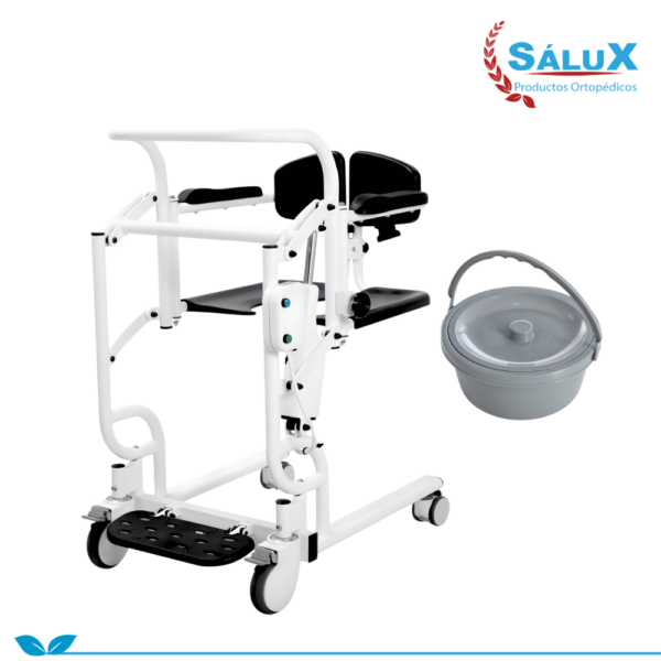 SILLA DE INODORO MODELO ASIENTO DE TRANSFERENCIA