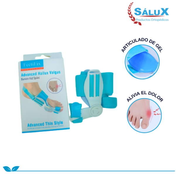CORRECTOR DE JUANETE ARTICULADO DE GEL