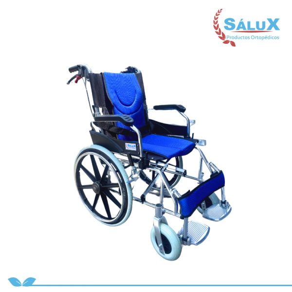 Silla de ruedas de aluminio confort premium