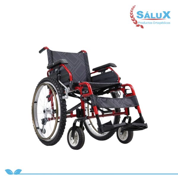 Silla de ruedas de aluminio élite todo terreno