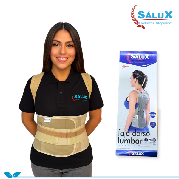 FAJA DORSO LUMBAR DE SILICONA