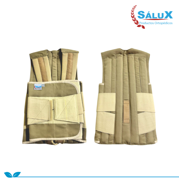 FAJA DORSO LUMBAR DE ALUMINIO