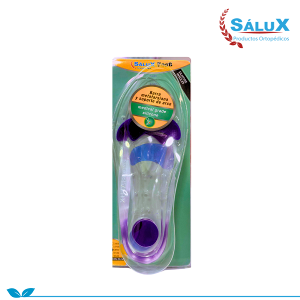 PLANTILLA DE GEL CON PUNTO REMOVIBLE
