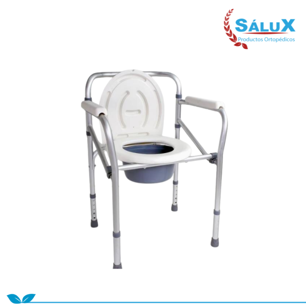 SILLA SANITARIO DE ALUMINIO