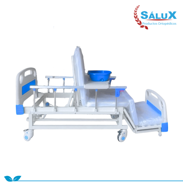 cama clínica con sanitario