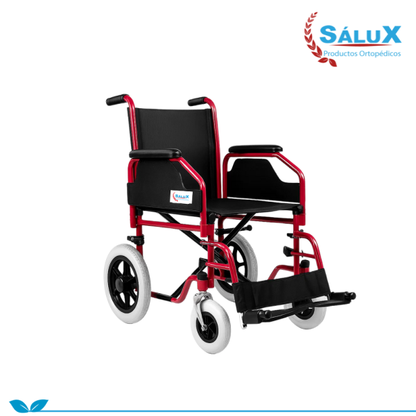 SILLA DE PASEO PLEGABLE PINTADO ROJO
