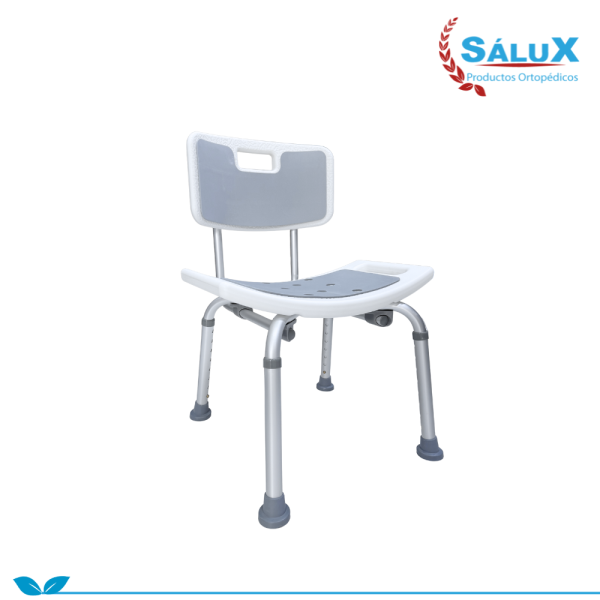 SILLA DE DUCHA SIN BRAZO CON ANTIDESLIZANTE