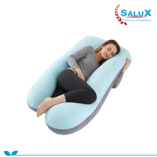 ALMOHADA PARA EMBARAZO EN FORMA DE C - M2
