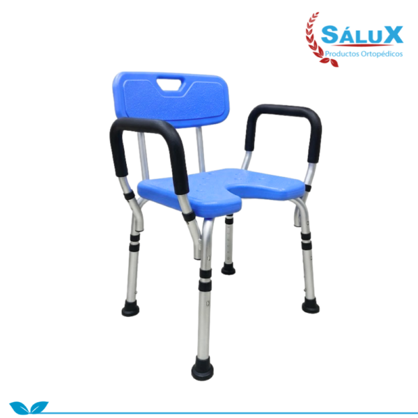 SILLA DE DUCHA CON ABERTURA